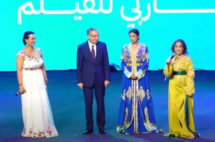 الفنانة سهر الصايغ بالزي المغربي