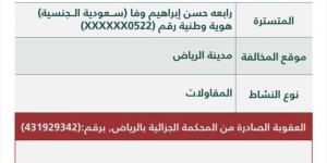 "التجارة" تٌشهر بالمواطنة "رابعه حسن إبراهيم وفا" في الرياض.. وتكشف عن مخالفتها والعقوبة الصادرة بحقها - بوابة فكرة وي