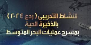 وزير الدفاع يشهد تنفيذ النشاط التدريبى "ردع 2024" باستخدام الذخيرة الحية بمسرح عمليات البحر المتوسط "فيديو" - بوابة فكرة وي