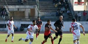 فوز أهلي حلب على الجيش وتعادل الوثبة مع الطليعة في الدوري الممتاز لكرة القدم - بوابة فكرة وي