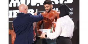 المهيري.. عاشق كرة القدم يتقلد ميداليتي بناء أجسام في 6 أيام - بوابة فكرة وي