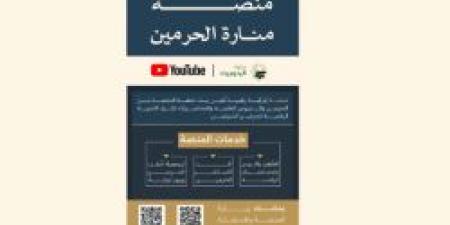 العناية بشؤون الحرمين منصة "منارة الحرمين" لتمكين الارتباط الروحاني بالحرمين الشريفين للمسلمين في جميع أنحاء العالم - بوابة فكرة وي