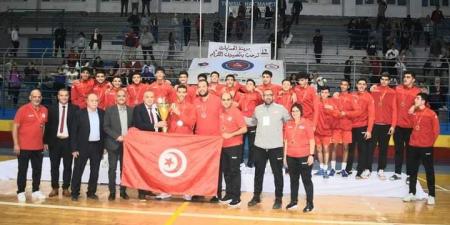 البطولة العربية لكرة اليد لمنتخبات الاشبال - المنتخب التونسي يحرز اللقب - بوابة فكرة وي