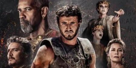 فيلم Gladiator 2 يحقق 14مليون جنيه إيرادات فى شباك التذاكر المصرى - بوابة فكرة وي