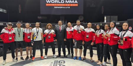 مصر تحصد 10 ميداليات فى بطولة العالم للفنون القتالية المختلطة «MMA» - بوابة فكرة وي