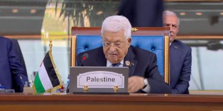 الرئيس الفلسطيني: يجب وضع حد للانتهاكات الإسرائيلية حتى يعم الأمن والسلام لجميع شعوب المنطقة - بوابة فكرة وي