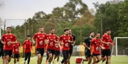 الأهلي راحة اليوم ضمن برنامج الاستعداد لـ شباب بلوزداد - بوابة فكرة وي