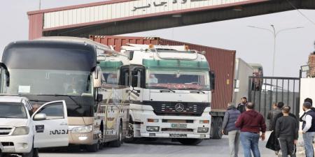 31.4 ألف شاحنة صادرات وطنية دخلت سوريا منذ 16 كانون الأول وحتى 2 تموز - بوابة فكرة وي