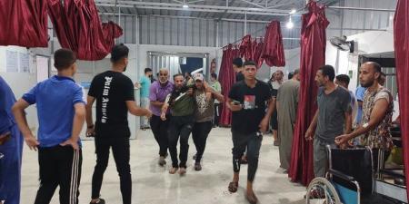 عشرات الشهداء والجرحى بمجزرة صهيونية جديدة بمخيم النصيرات في غزة - بوابة فكرة وي