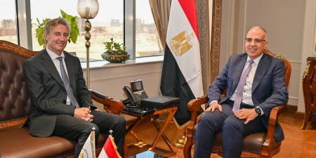 وزير الري يلتقي الممثل المقيم لبرنامج الأمم المتحدة الإنمائي بمصر - بوابة فكرة وي