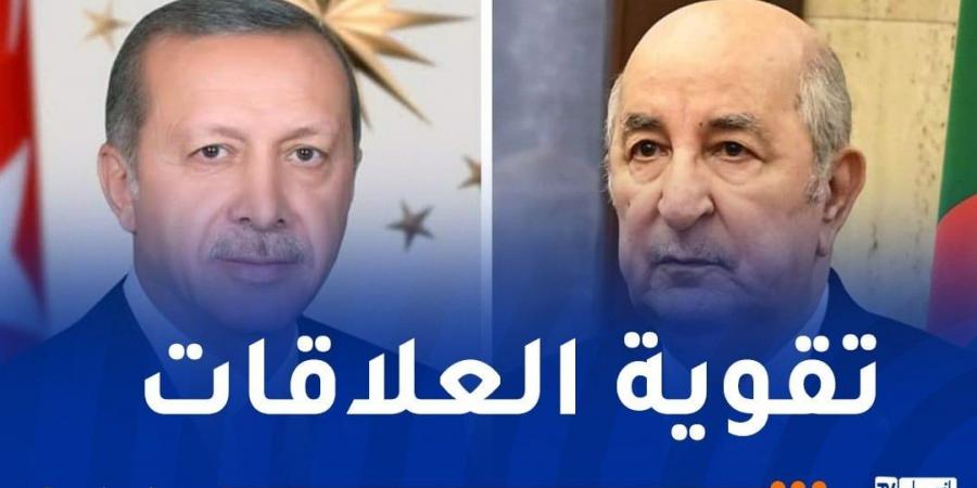 أردوغان يهنئ الرئيس تبون - بوابة فكرة وي