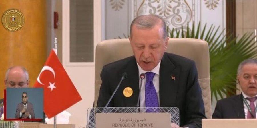 القمة العربية - الإسلامية.. أردوغان: يجب حظر تصدير الأسلحة وإيقاف حركة التجارة مع إسرائيل - بوابة فكرة وي