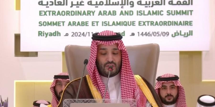 ولي العهد السعودي: نرفض الهجمات الإسرائيلية على إيران ونؤكد مركزية القضية الفلسطينية - بوابة فكرة وي