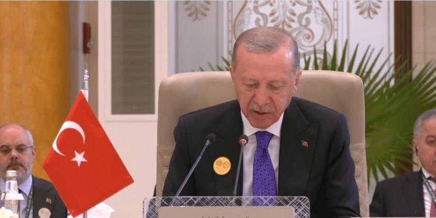 أردوغان: إسرائيل لا تريد تنفيذ حل الدولتين وتسعى لتدمير الوجود الفلسطيني ويجب علينا منعهم - بوابة فكرة وي