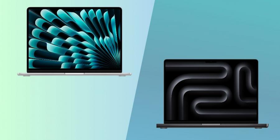 مقارنة بين حاسوبي MacBook Pro M4 و MacBook Air M3 - بوابة فكرة وي