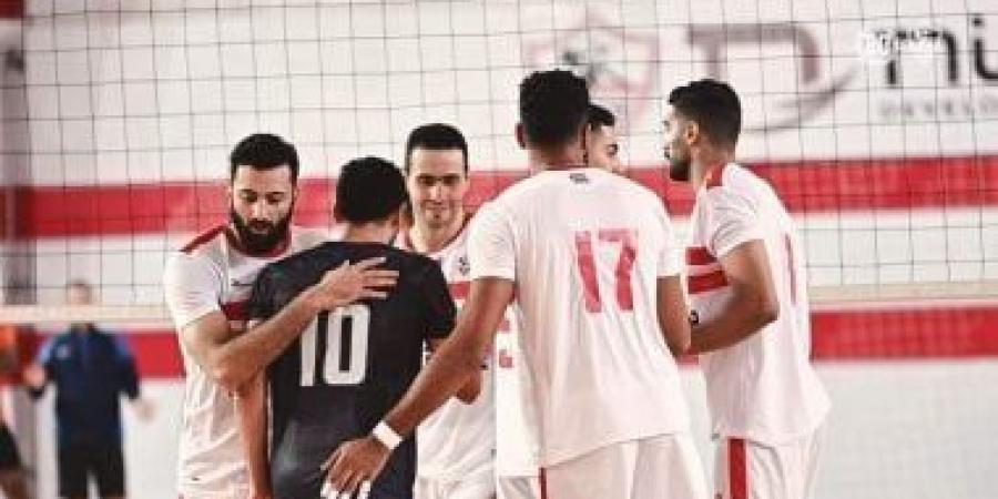 الزمالك يهزم الشمس فى خامس جولات دورى رجال الطائرة - بوابة فكرة وي