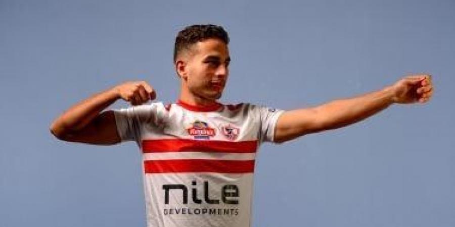 محمد حمدى يبدأ التأهيل بالكرة فى الزمالك - بوابة فكرة وي