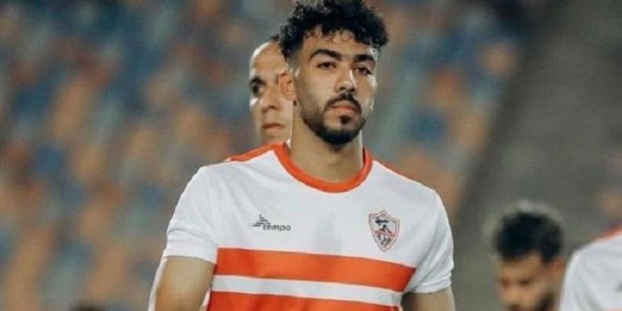 مصطفى الزناري ينتظم في تدريبات الزمالك استعدادًا لمباراة المصري - بوابة فكرة وي