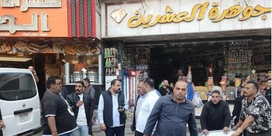 رفع ١٢٠٠ اشغال ببولاق الدكرور في حملة مكبرة - بوابة فكرة وي