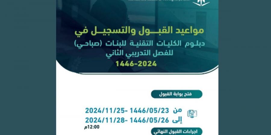 اليوم.. فتح بوابة القبول للكليات التقنية والمعاهد بمنطقة القصيم - بوابة فكرة وي