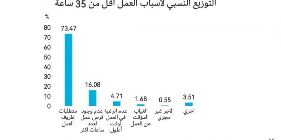 تعرف على أهم مؤشرات مسح سوق العمل الجديد لعام 2023.. إنفو جراف - بوابة فكرة وي