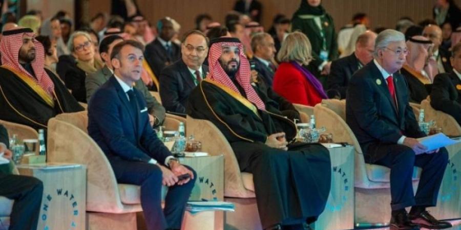 ولي العهد يفتتح قمة المياه الواحدة المنعقدة بالرياض - بوابة فكرة وي