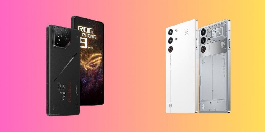 مقارنة بين هاتفي Red Magic 10 Pro و ROG Phone 9 Pro - بوابة فكرة وي