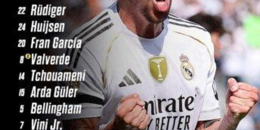 «فينيسيوس» يقود تشكيل ريال مدريد ضد يوفنتوس في ثمن نهائي كأس العالم للأندية - بوابة فكرة وي