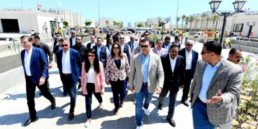 جولة تفقدية ل5 وزراء ومحافظ مطروح في المدينة التراثية بالعلمين الجديدة - بوابة فكرة وي