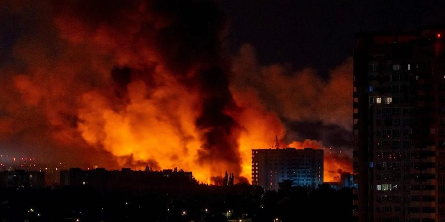 أضخم هجوم روسي بالمسيّرات على كييف منذ بدء الحرب - بوابة فكرة وي