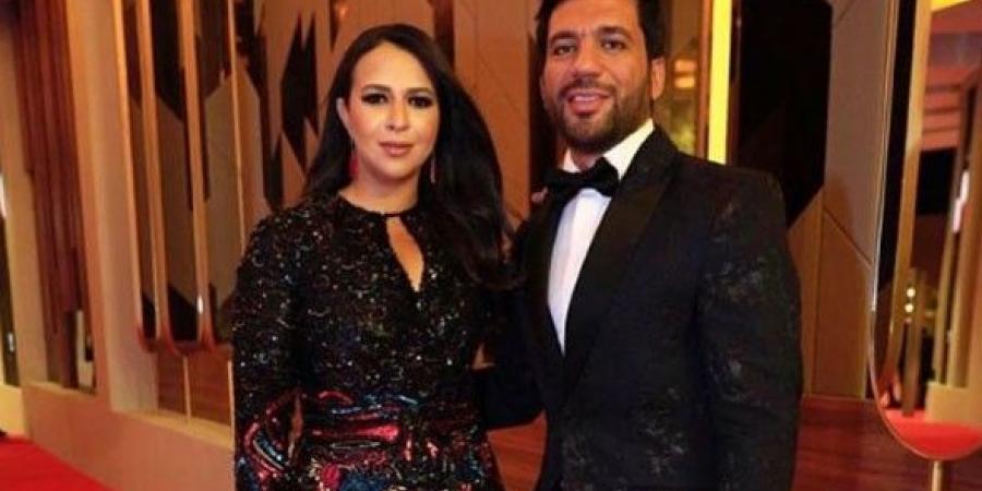 إيمي سمير غانم تخطف الانظار في اول ظهور بعد الولادة خلال حفل زفاف حفيد عادل امام - بوابة فكرة وي