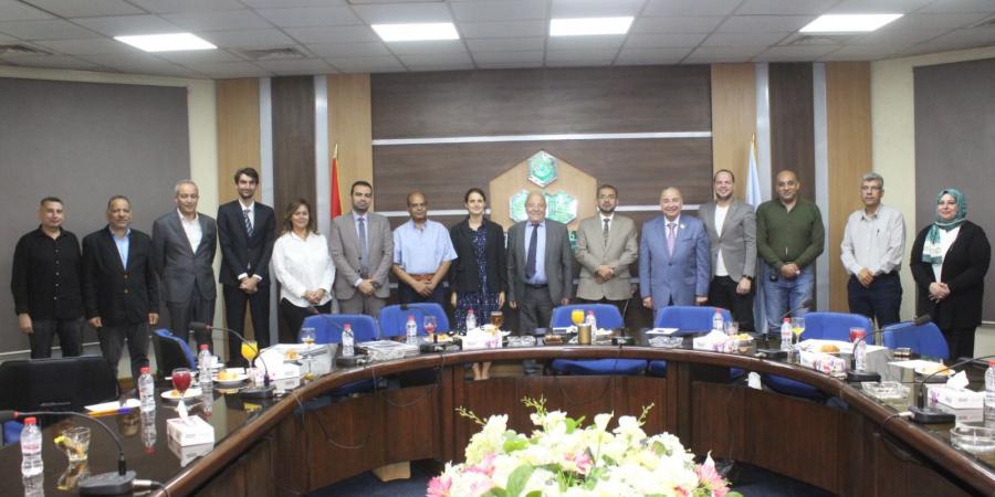 جمعية المستثمرين بالعاشر تستقبل وفد من السفارة البريطانية - بوابة فكرة وي